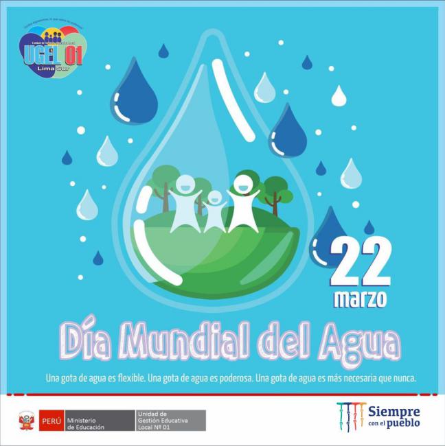 22 marzo: día mundial del agua