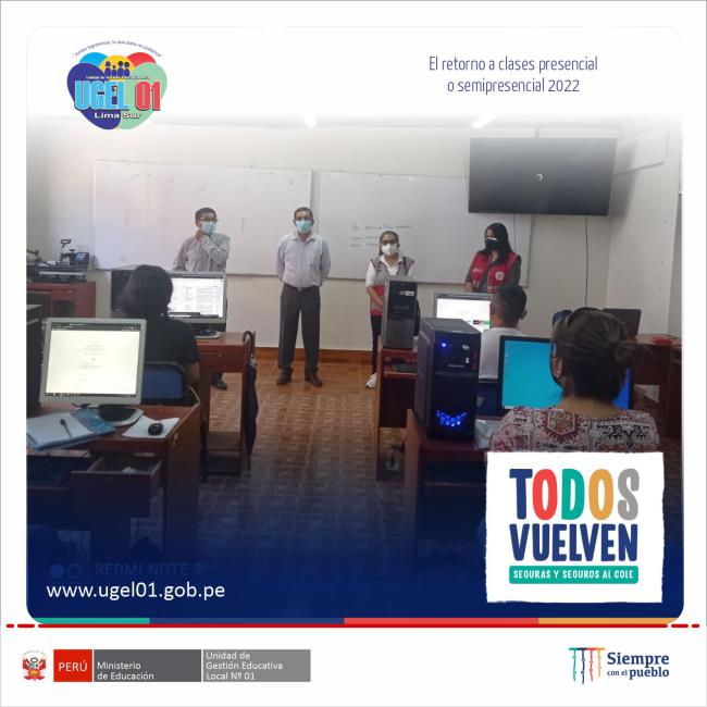 Cetpro la medalla milagrosa de ves inicio clases presenciales 2022