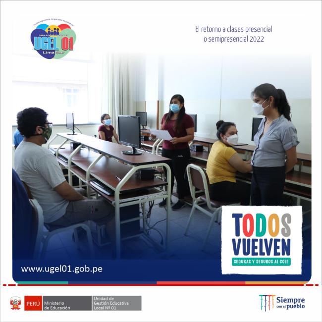 Cetpro villa regia de vmt inicio clases presenciales 2022