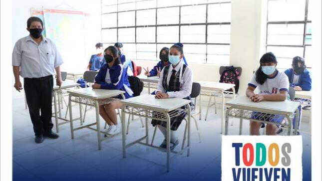 Ie isaias ardiles de pachacamac fortalece las clases presenciales