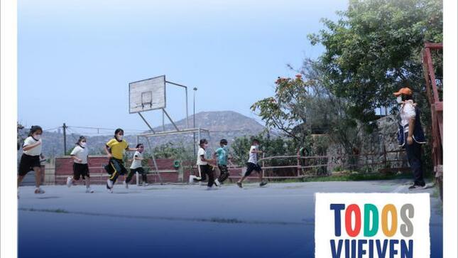 Ie 6084 san martin de porres de vmt fortalece las clses presenciales