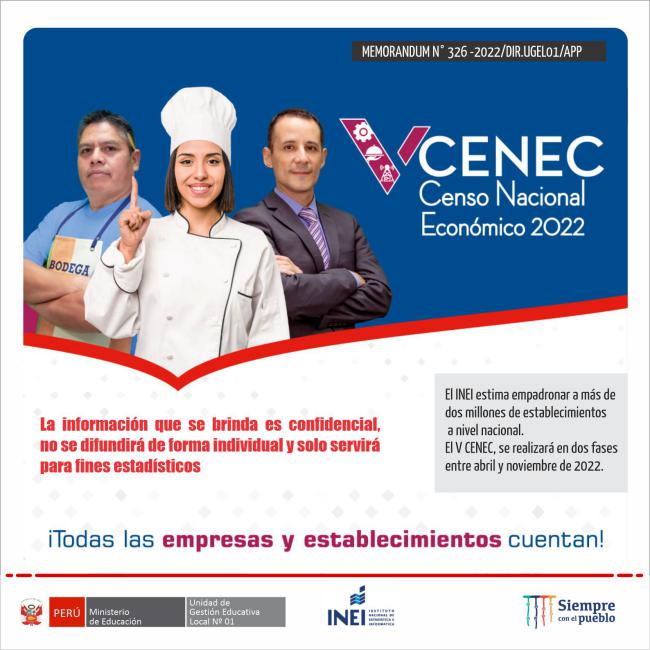 V censo nacional económico 2022 (v cenec)