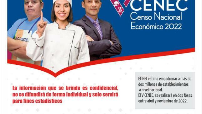 V censo nacional económico 2022 (v cenec)