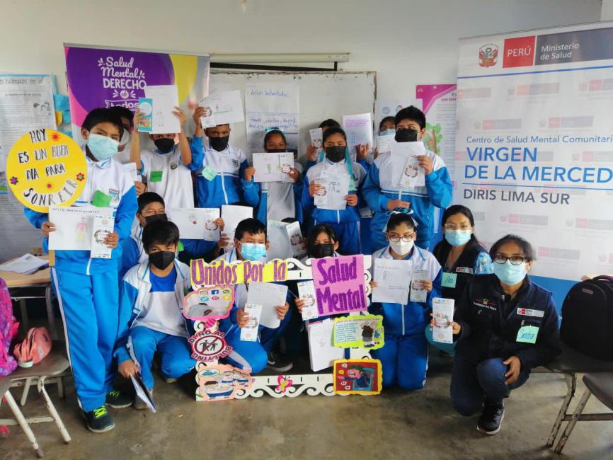 Taller estrategias para la prevención del bullying se desarrollo en ie 7237 perú - valladolid de villa el salvador