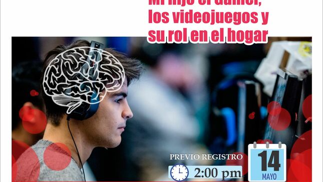Charla psicológica mi hijo el gamer