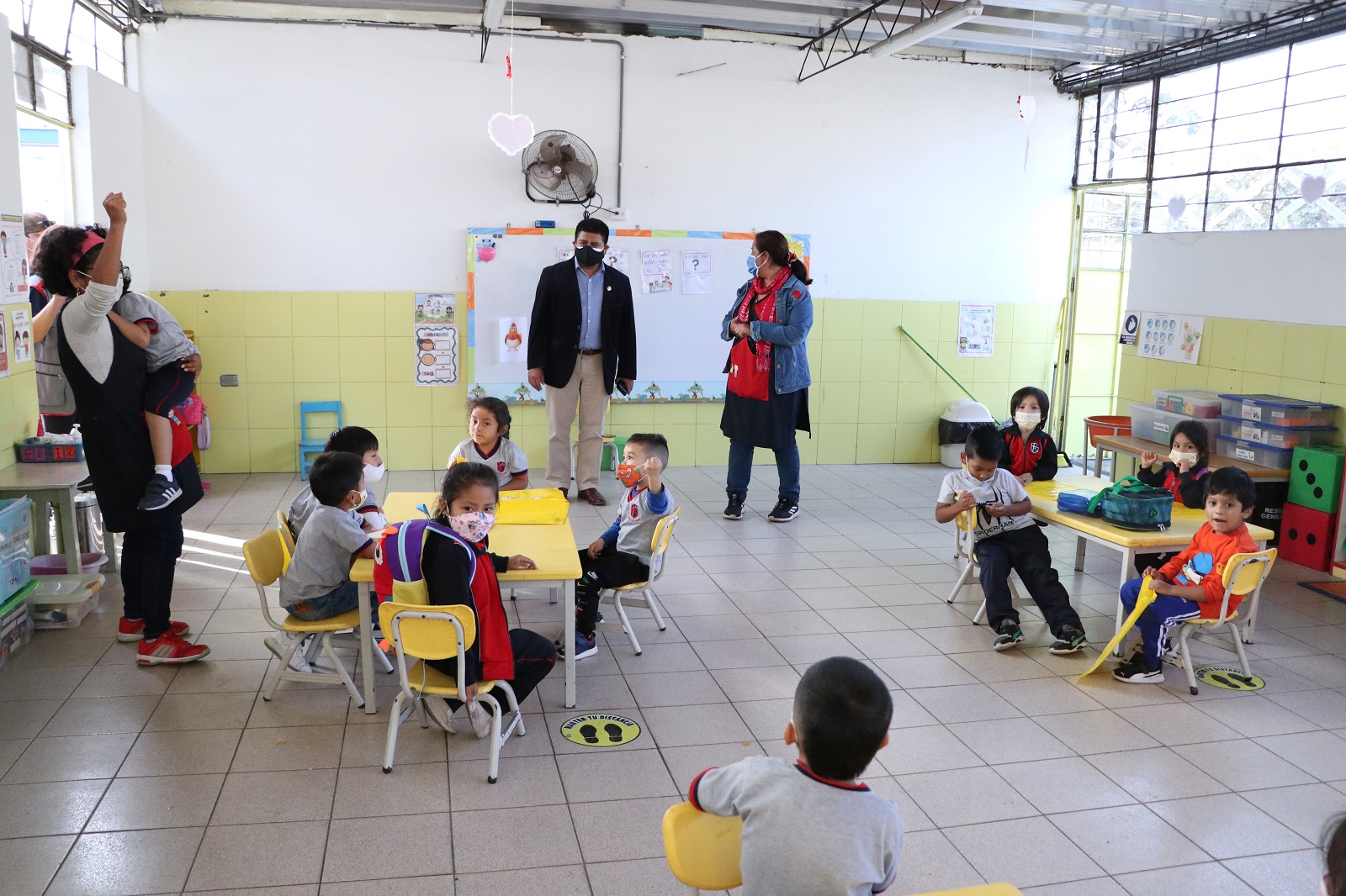 Iei 513 niños de maría de sjm en presencialidad