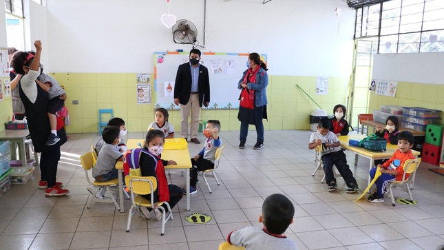 Iei 513 niños de maría de sjm en presencialidad