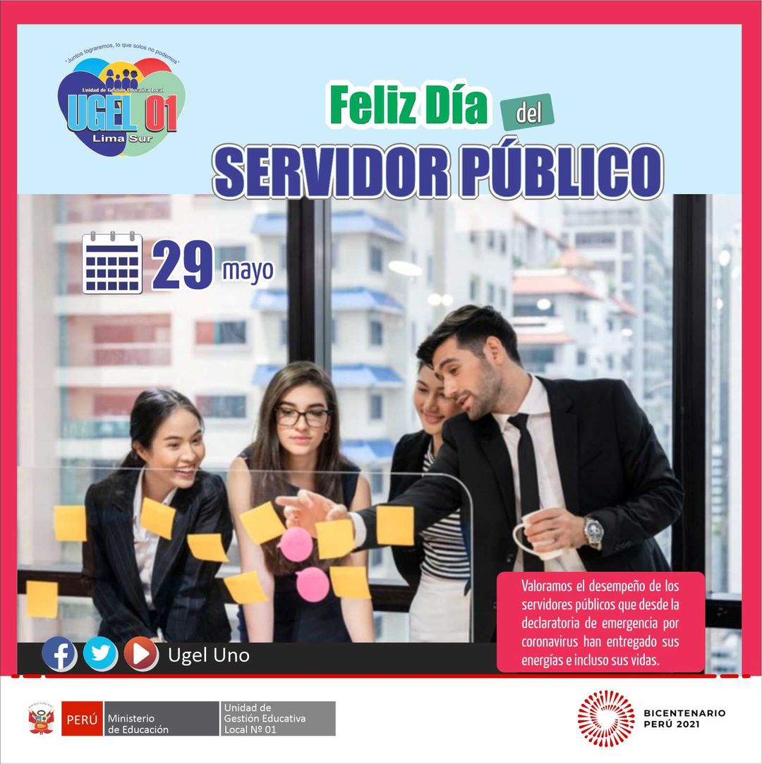 29 mayo i día del servidor público