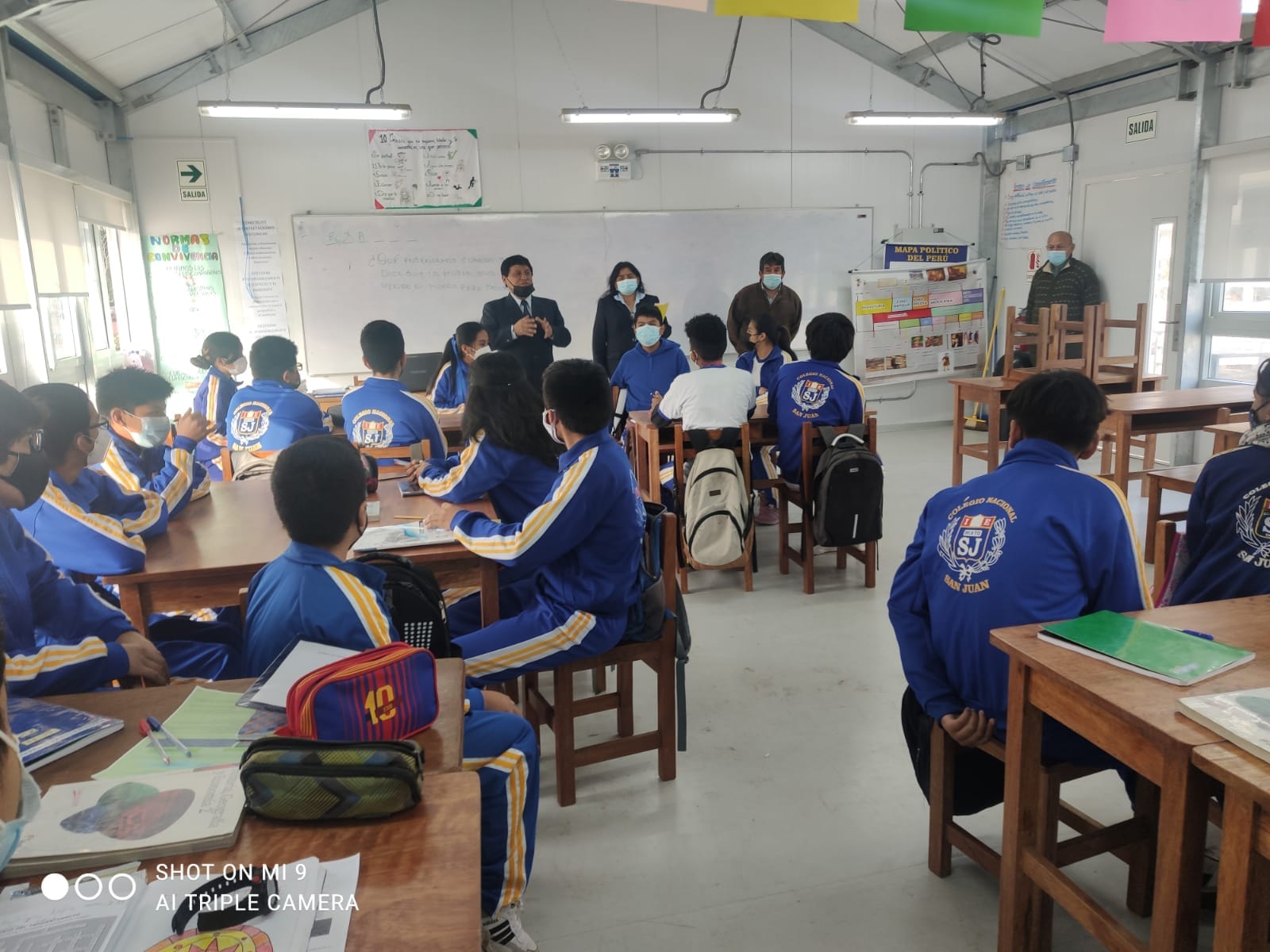 Ie san juan de sjm realiza monitoreo para el logro de los aprendizajes