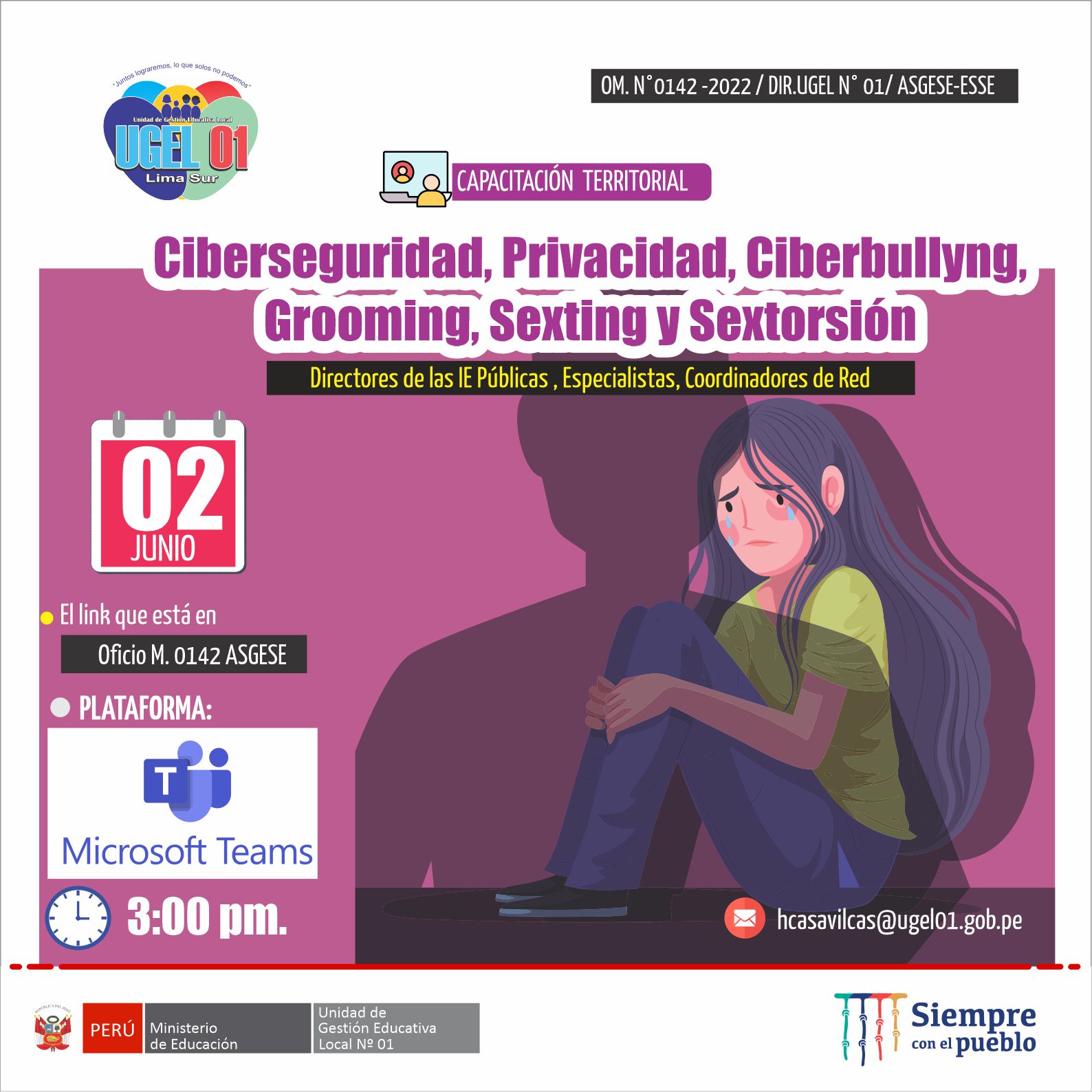 Capacitación sobre ciberseguridad