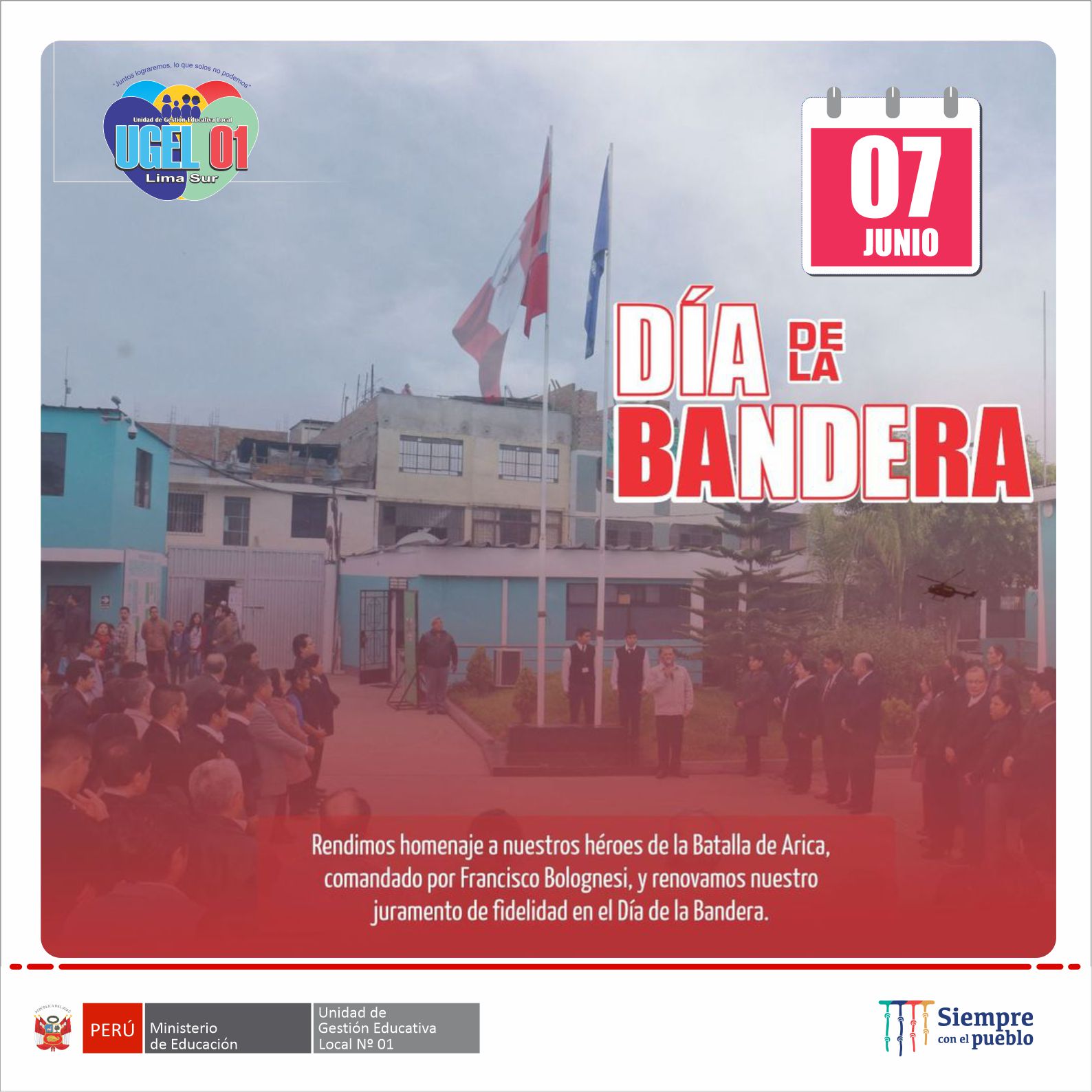 07 junio: día de la bandera