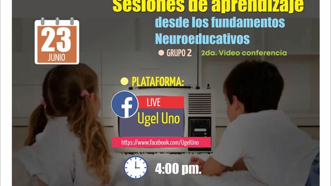 2da videoconferencia desarrollo de sesiones de aprendizaje desde los fundamentos neuroeducativos