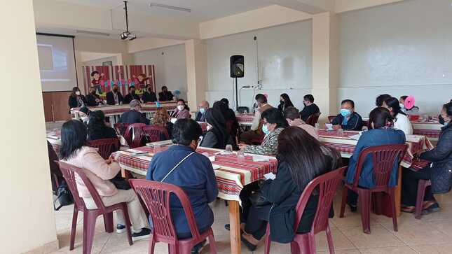 Ii.ee. de acción conjunta socializan el uso del sistema siraweb