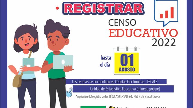 Registro de cédulas censales 2022 hasta el 01 de agosto
