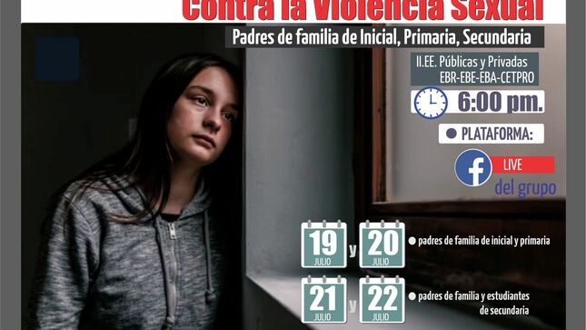 Taller sobre factores protectores contra la violencia sexual para padres de familia de inicial
