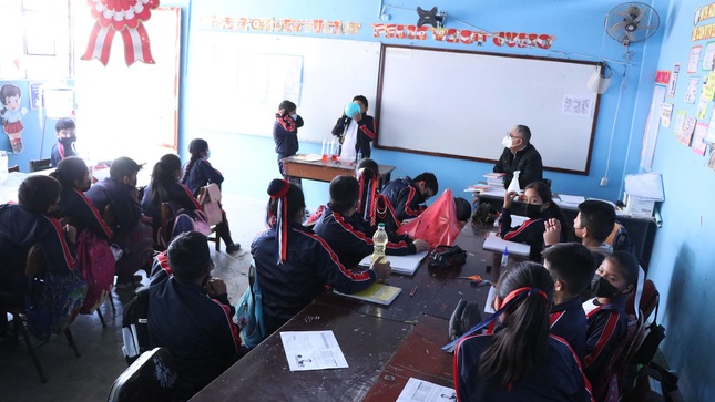 Supervisión del servicio educativo en la ie 7261 santa rosa de collanac en manchay