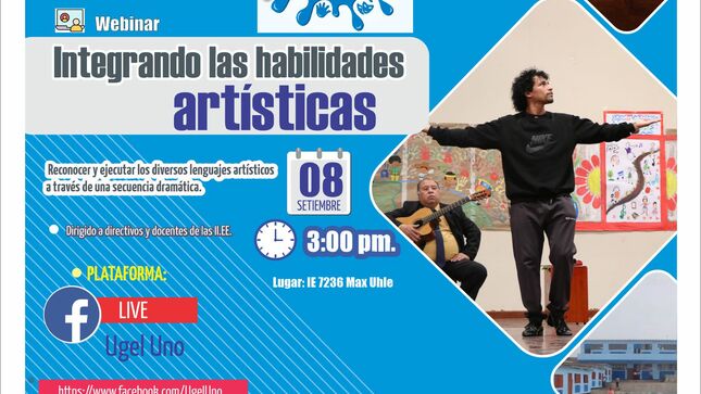 Webinar: integrando las habilidades artísticas