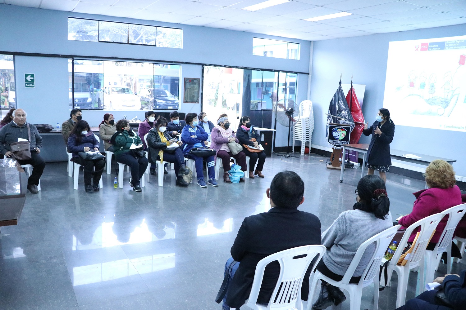 Redes educativas trataron sobre cumplimiento de los protocolos de actuación en casos de siseve