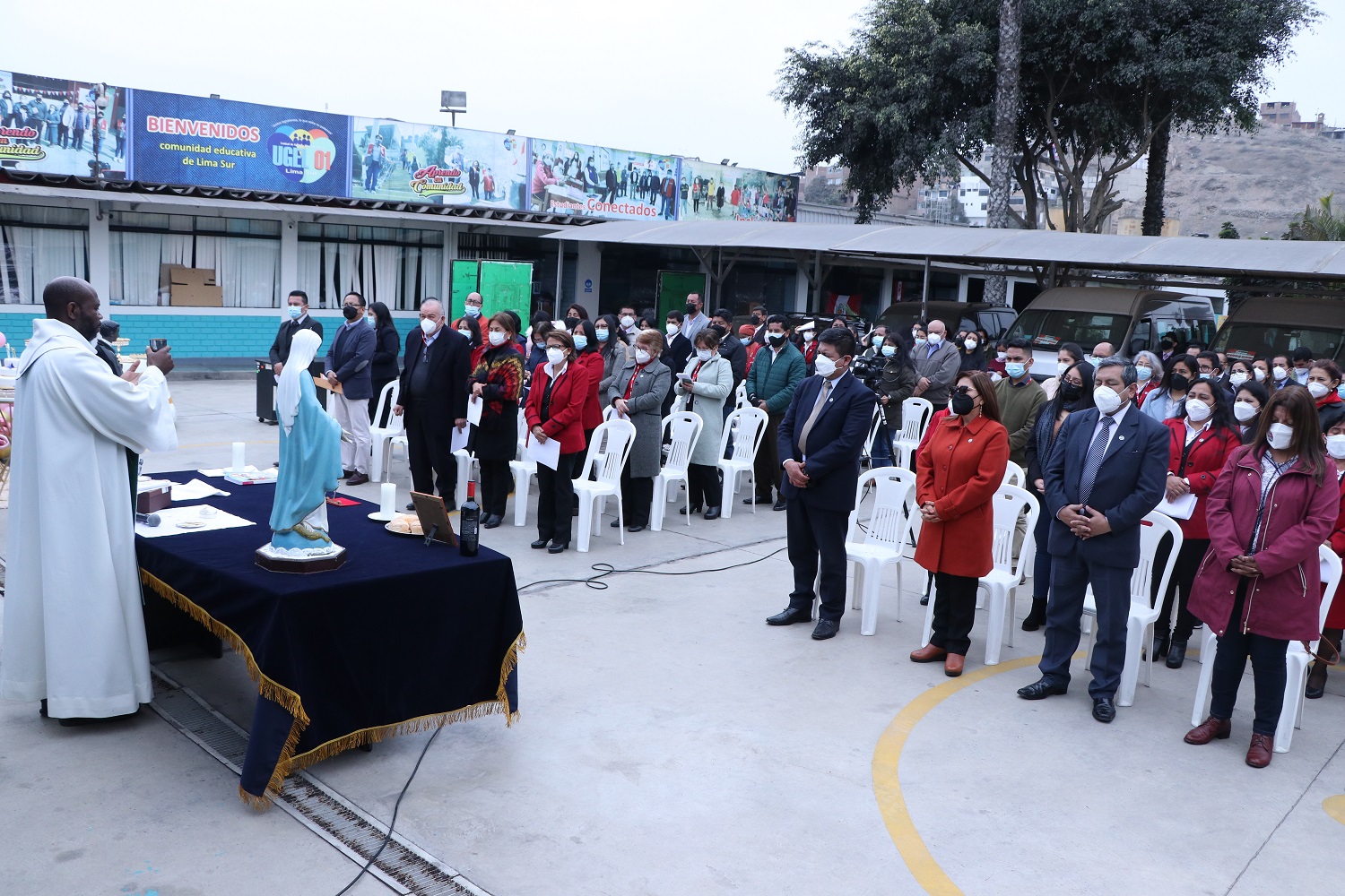 Con misa celebramos los 26 aniversario de la ugel 01