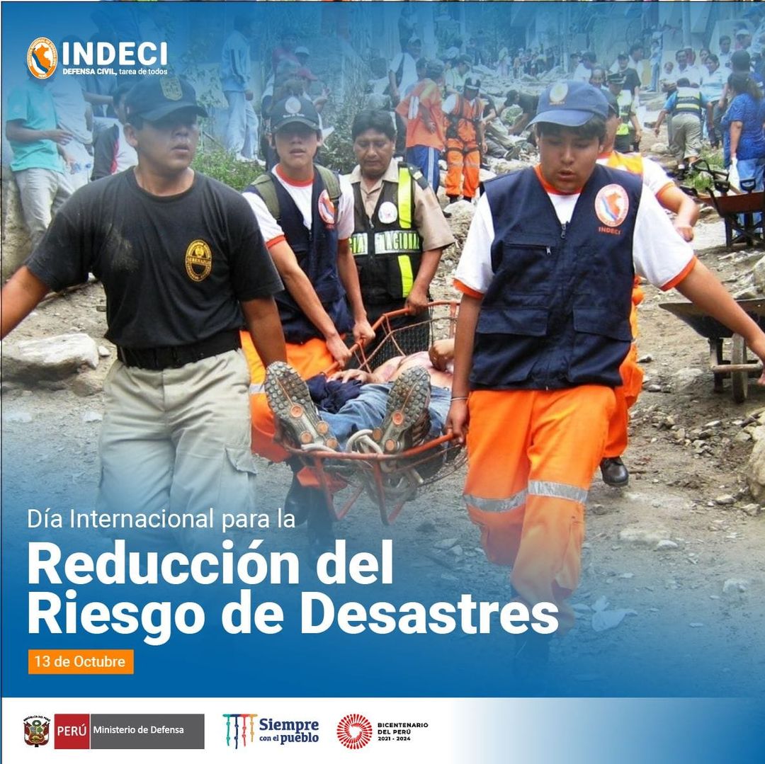 13 de octubre: día internacional para la reducción del riesgo de desastres