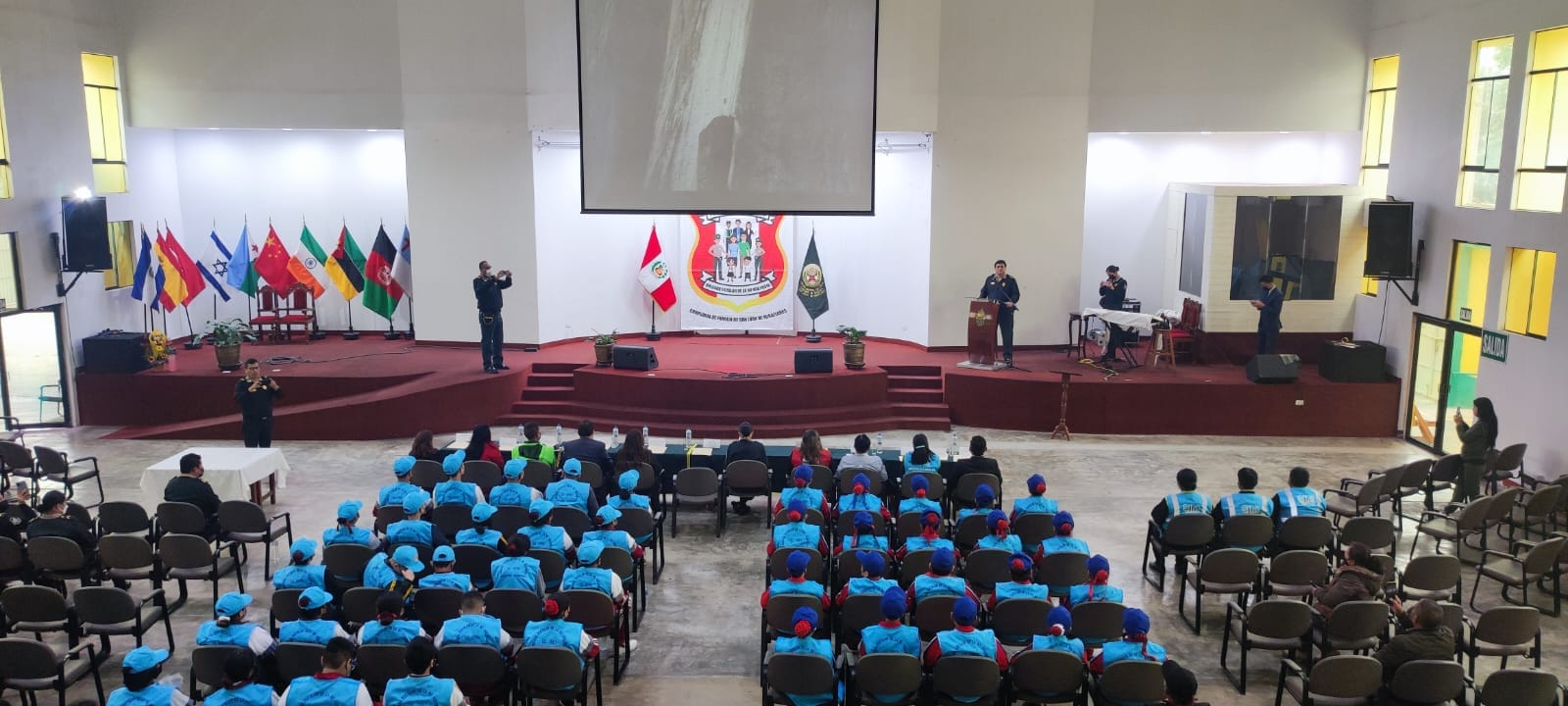 Ie7063 andrés avelino cáceres de sjm realizó la creación de la brigada de la no violencia escolar 2022