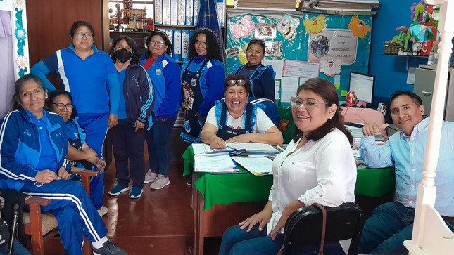 Lineamientos a seguir en casos de violencia escolar socializo la ie 6027 cap fap rudy echegaray fajardo de punta negra