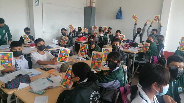 Fortalecen la comunidad de aprendizaje del área de matemática en la ie 6008 josé antonio dapelo de lurín