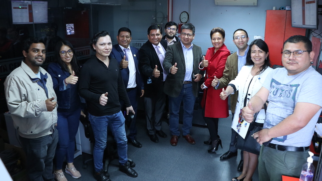 Directores de ugel de dre ica realizaron pasantía en instalaciones de ugel uno