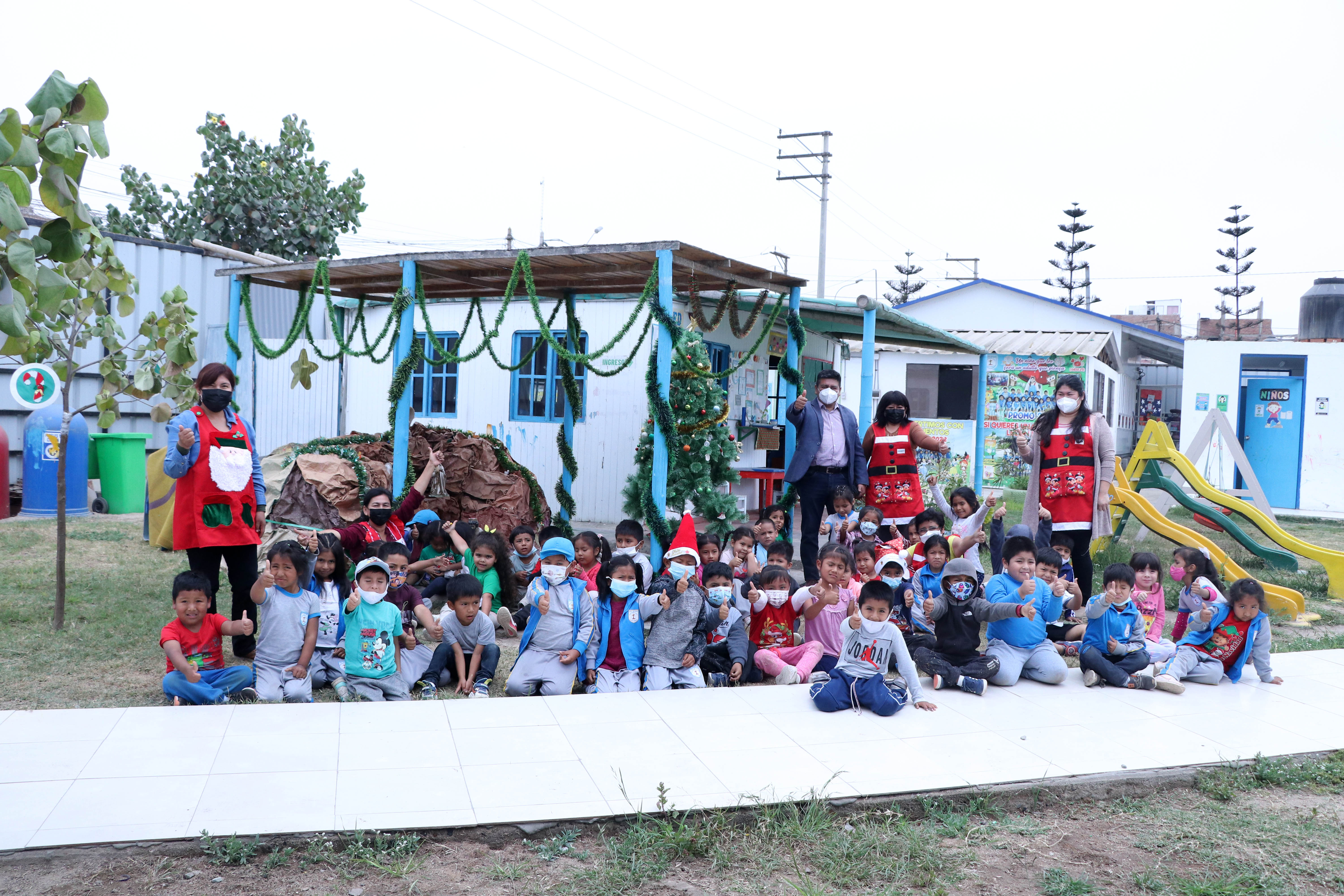Feria de los aprendizajes en la iei 546 santísima cruz de punta hermosa