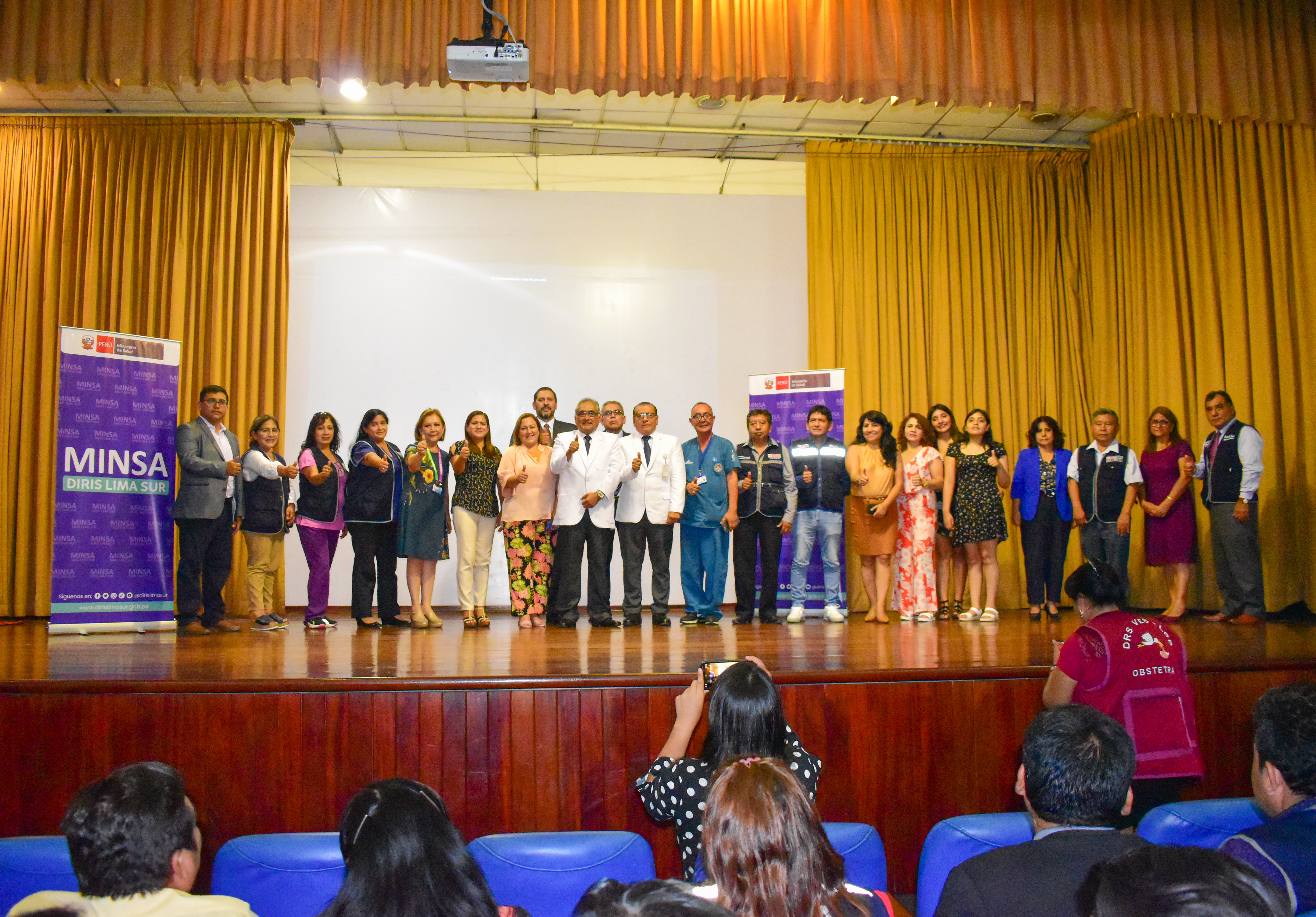 Actividad contó con la participación de alcaldesa de Barranco y autoridades de Salud en Lima Sur