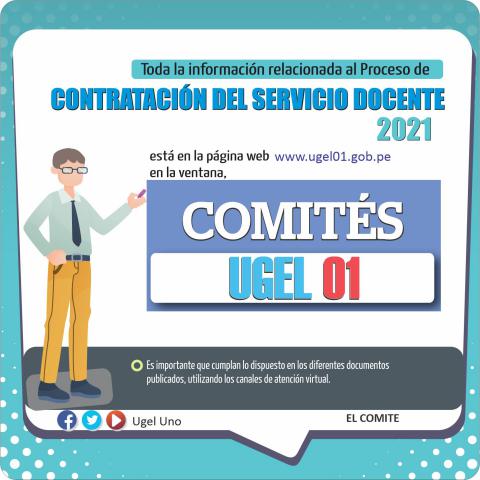 Información sobre el proceso de contratación del servicio docente 2021