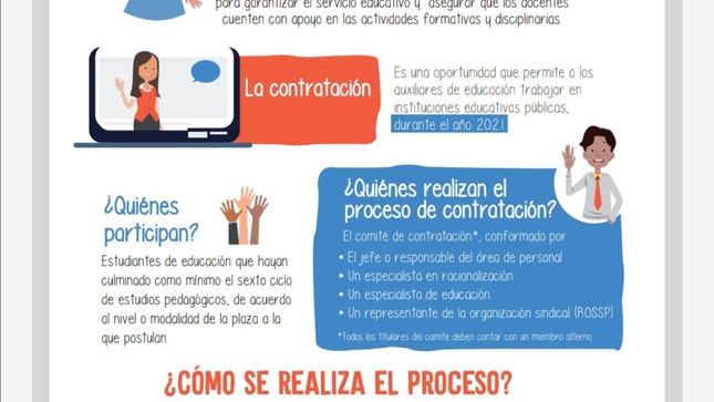Inscripciones auxiliares de educación
