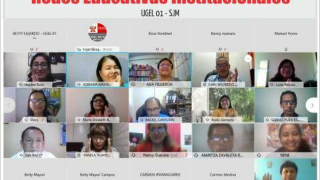 Juramentaron las 29 redes educativas institucionales de la ugel 01