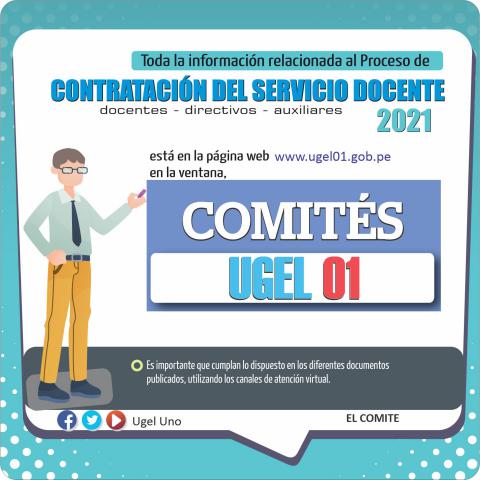 Información sobre el proceso de contratación del servicio docente 2021
