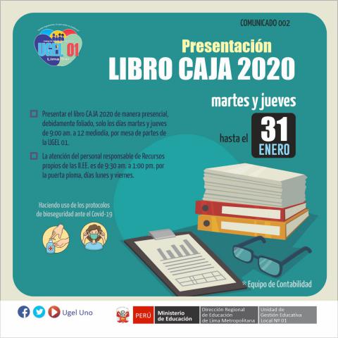 Presentación del libro caja 2020