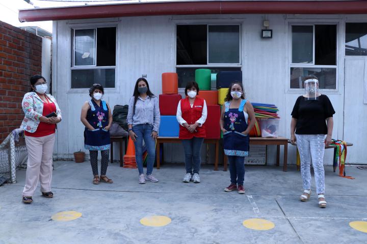 Obras de conexión de agua y desague para 12 colegios de inicial