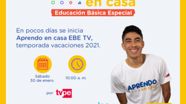 Aprendo en casa: educación básica especial