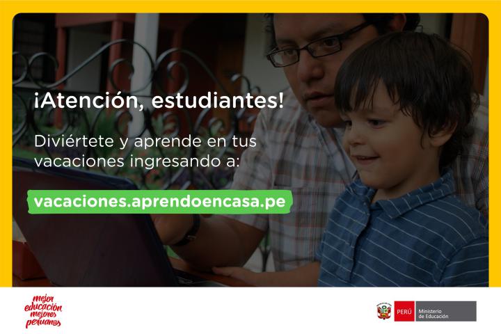Vacaciones aprendo en casa