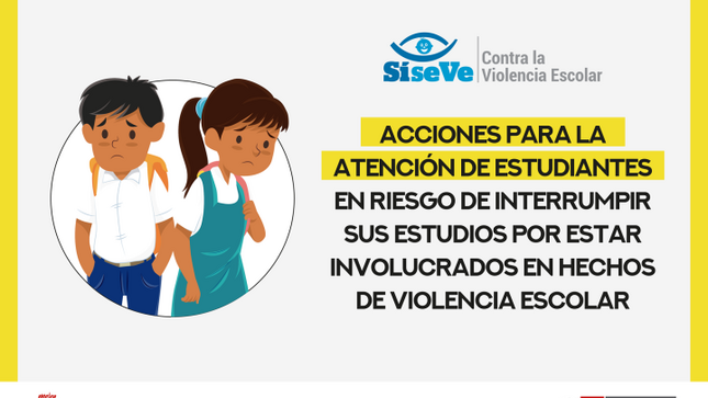 Guía de orientaciones para el personal directivo y docente sobre casos de violencia escolar