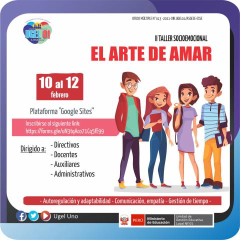 Ii taller socioemocional: el arte de amar