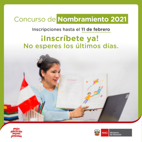 Concurso de nombramiento 2021