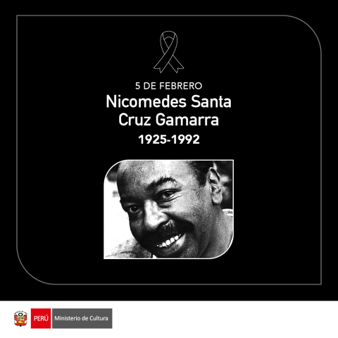 Recordando a nicomedes santa cruz gamarra