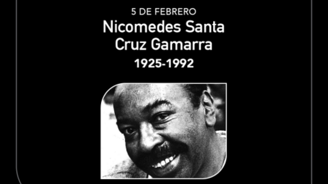 Recordando a nicomedes santa cruz gamarra