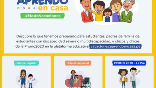 Aprendo en casa en modo vacaciones