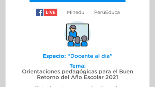Orientaciones pedagógicas para el buen retorno del año escolar 2021