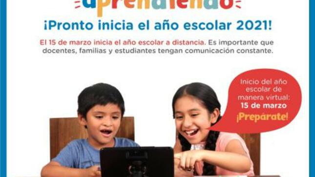 15 marzo inicia año escolar de manera virtual