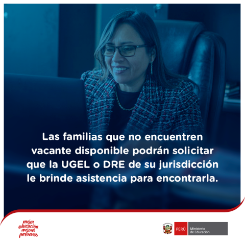 Si no encontraste vacante disponible