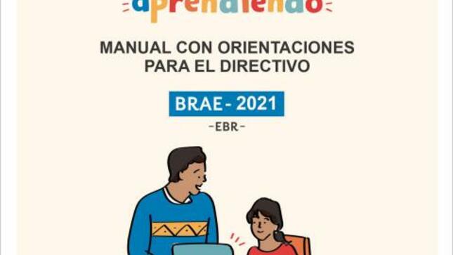 Manual con orientaciones para el directivo brae – 2021 ebr