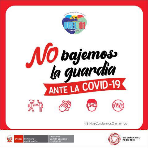 No bajemos la guardia ante la covid-19