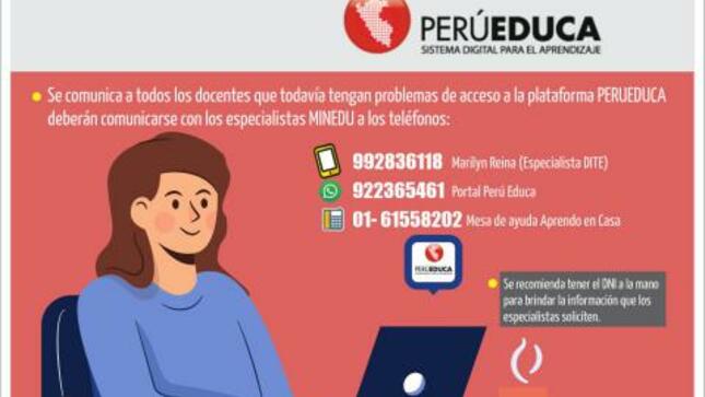 Recuperar acceso a perúeduca